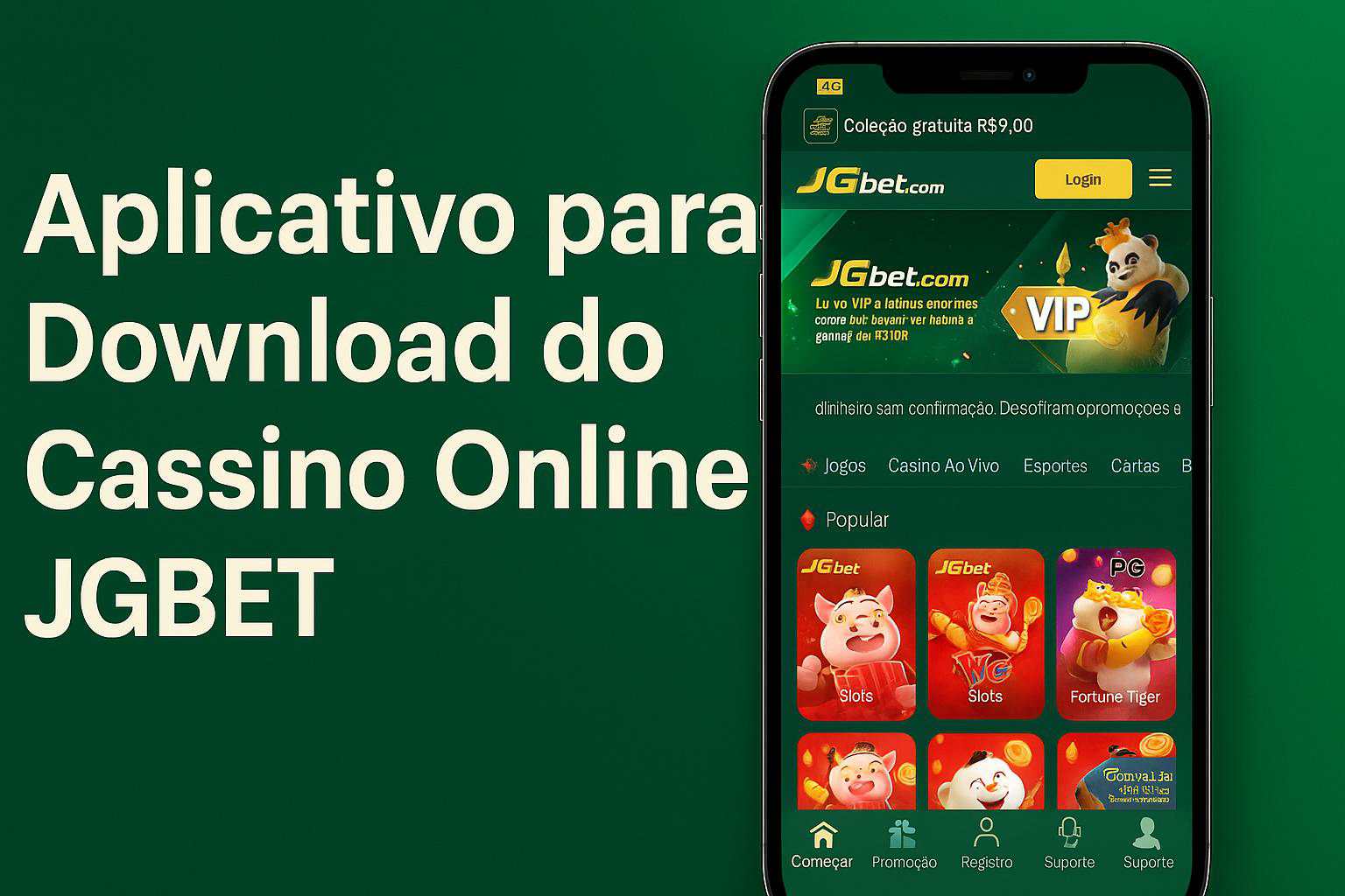 Baixar o JGBET Cassino App