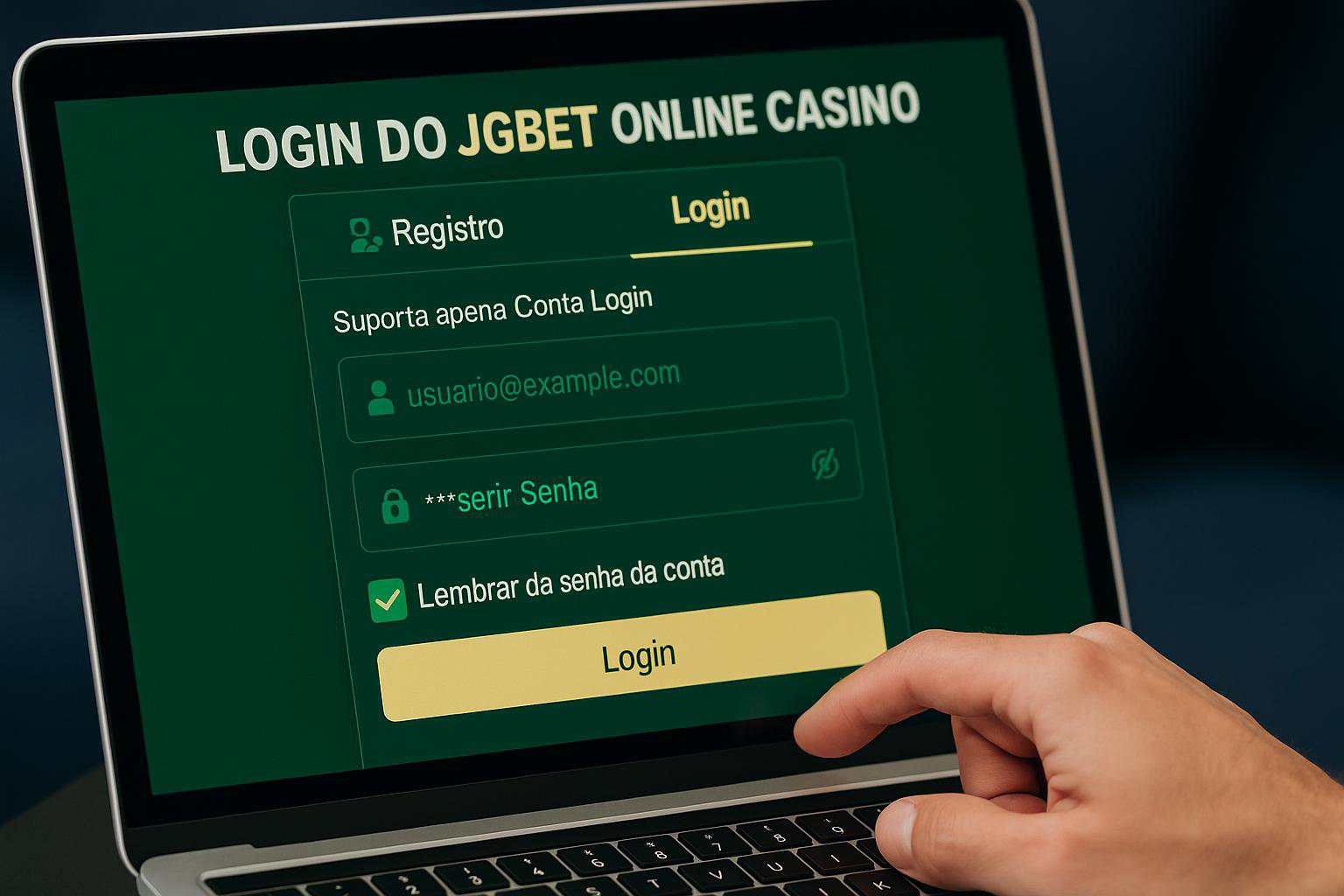 Registro na JGBET Garante Acesso a uma Vasta Seleção de jogo